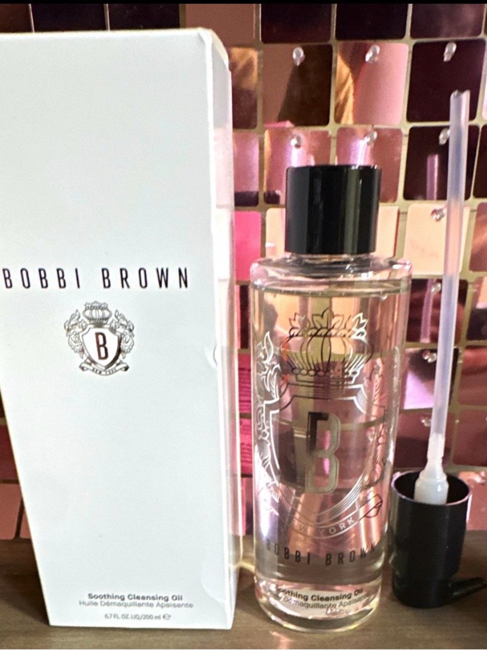 Bobbi Brown Soothing Cleansing Oil - Clear Bottle with Black Cap